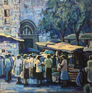 Plaça Pollença En Blaus